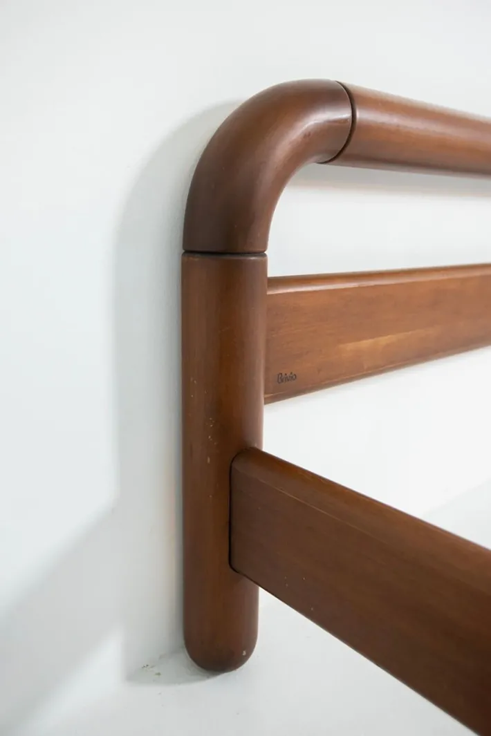 Pamono Italian Bed by Luciano De Gennaro for Brivio, 1977 Sale