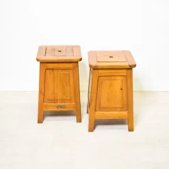 Pamono Italian Bedside Tables, 1960s, Set of 2 New