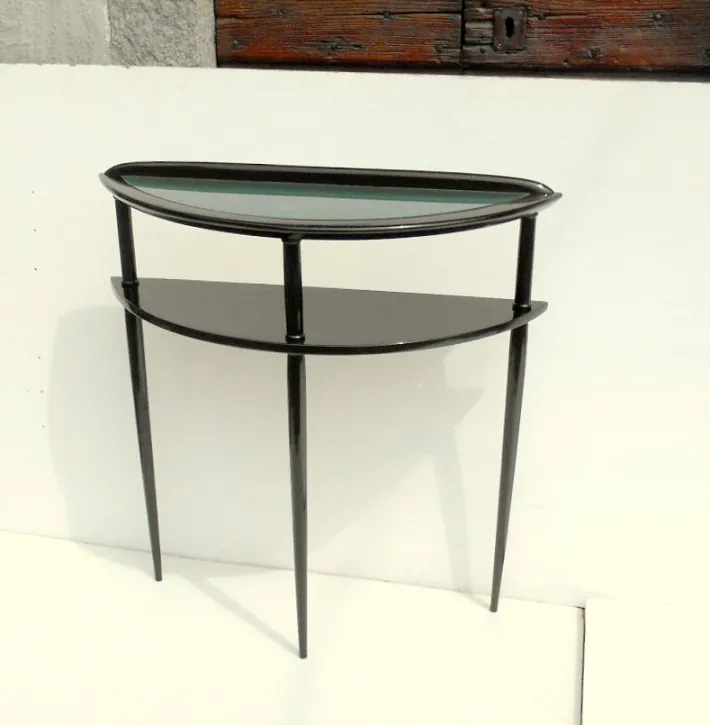 Pamono Italian Beech Console Table, 1950s Sale