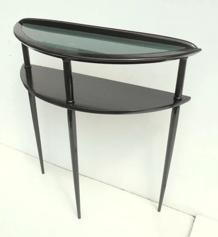 Pamono Italian Beech Console Table, 1950s Sale