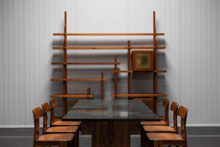 Pamono Italian Bookcase by Gerrit Thomas Rietveld, 1969 New