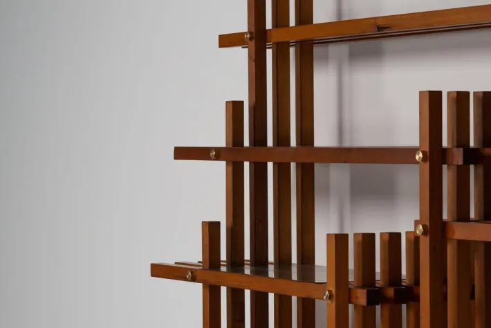 Pamono Italian Bookcase by Gerrit Thomas Rietveld, 1969 New