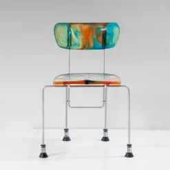 Pamono Italian Broadway Chair by Gaetano Pesce for Bernini, 1993 Clearance
