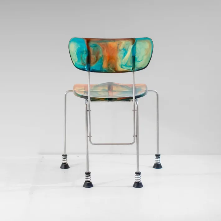 Pamono Italian Broadway Chair by Gaetano Pesce for Bernini, 1993 Clearance