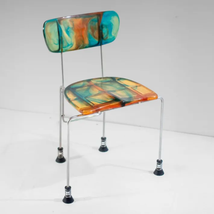 Pamono Italian Broadway Chair by Gaetano Pesce for Bernini, 1993 Clearance