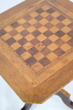 Pamono Italian Chessboard in Fruitwood, 1860s Sale
