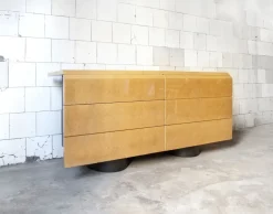 Pamono Italian Chest of Drawers by Giovanni Offredi for Saporiti, 1970s Hot