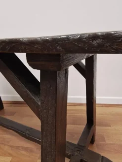 Pamono Italian Chestnut Table, 19th Century Sale