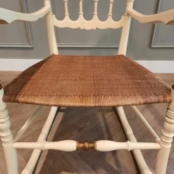 Pamono Italian Chiavarina Rocking Chair, 1950s Outlet
