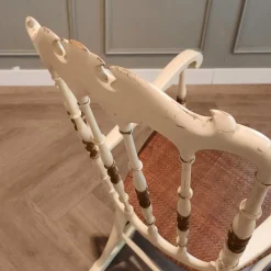 Pamono Italian Chiavarina Rocking Chair, 1950s Outlet