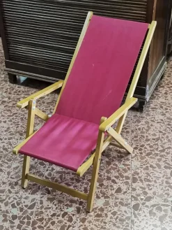 Pamono Italian Children's Beach Chair, 1960s Sale