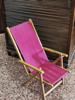 Pamono Italian Children's Beach Chair, 1960s Sale