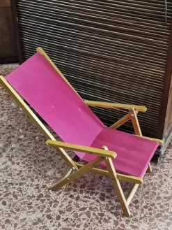 Pamono Italian Children's Beach Chair, 1960s Sale