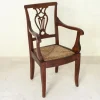 Pamono Italian Children's Chair in Wood with Rush Weave, 1900 Discount