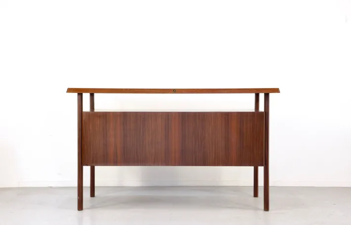Pamono Italian Desk in Teak, 1960s Clearance