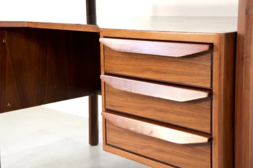 Pamono Italian Desk in Teak, 1960s Clearance