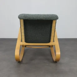 Pamono Italian Dondolo Rocking Chair by Luigi Crassevig, 1970s New
