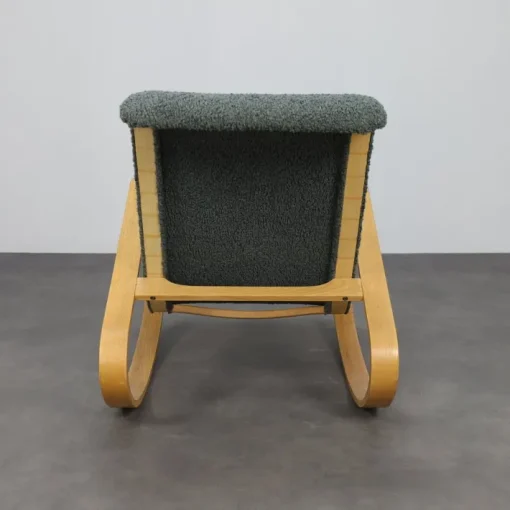 Pamono Italian Dondolo Rocking Chair by Luigi Crassevig, 1970s New