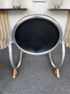 Pamono Italian Dondolo Rocking Chair by Verner Panton for Ycami, 1990s