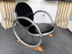 Pamono Italian Dondolo Rocking Chair by Verner Panton for Ycami, 1990s