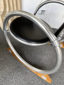 Pamono Italian Dondolo Rocking Chair by Verner Panton for Ycami, 1990s