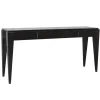 Pamono Italian Ebony High-Gloss Console Table from Kabinet Sale