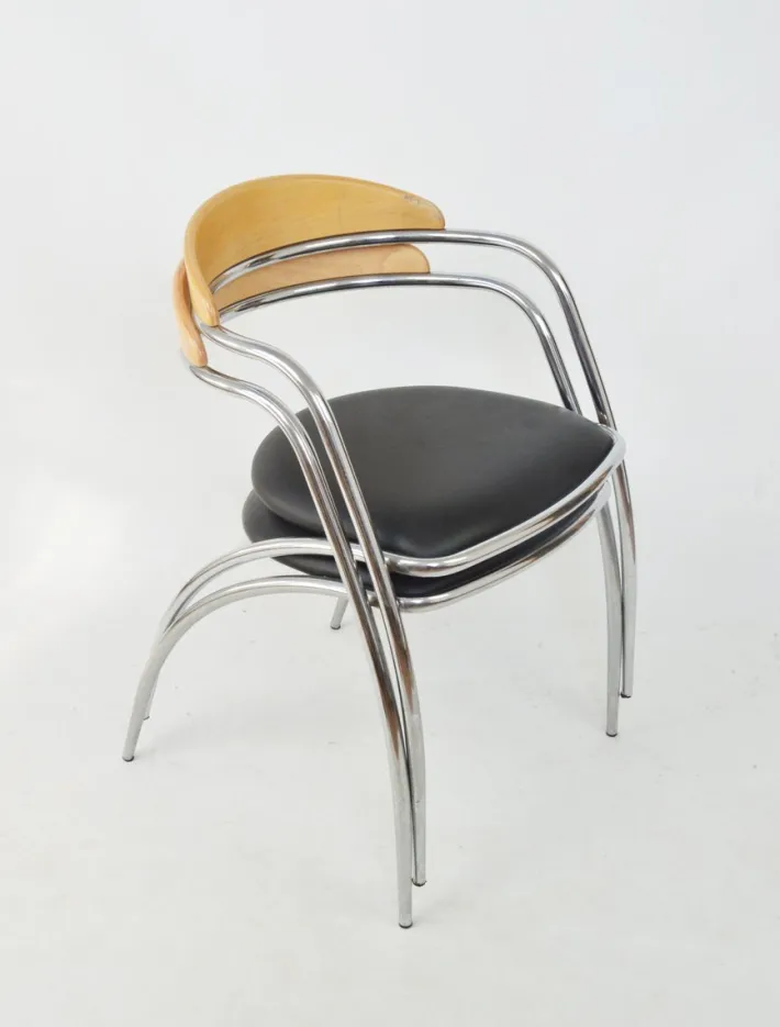 Pamono Italian Effezeta Chair, 1970s Hot