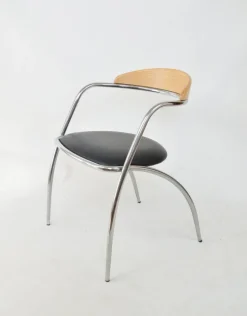 Pamono Italian Effezeta Chair, 1970s Hot