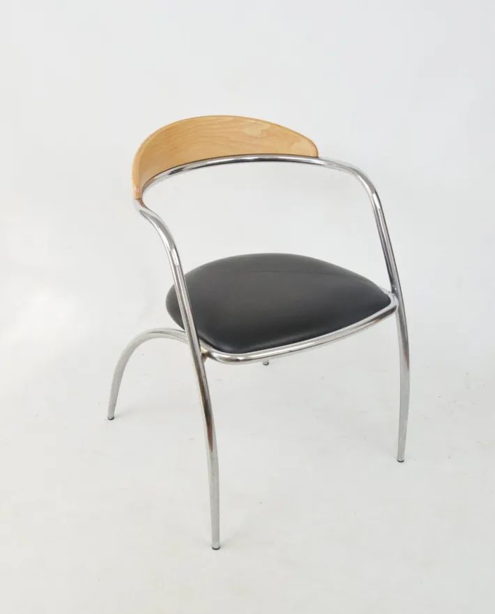 Pamono Italian Effezeta Chair, 1970s Hot