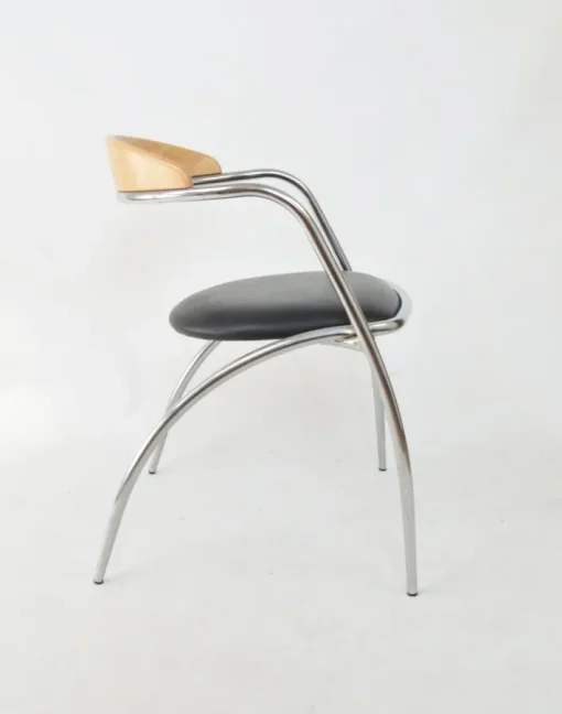 Pamono Italian Effezeta Chair, 1970s Hot