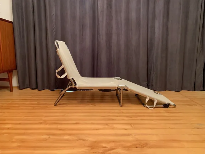 Pamono Italian Fiam Deck Chair, 1980s Best