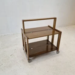 Pamono Italian Folding Trolley by Carrello Tobia for Ciatti Brevettato, 1960s Hot