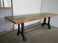 Pamono Italian Industrial Table, 1970s Best
