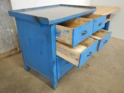 Pamono Italian Iron and Wood Worktable, 1970s Best