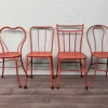 Pamono Italian Iron Garden Chairs, 1950s, Set of 4 New
