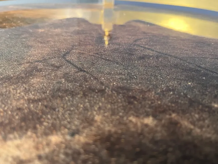 Pamono Italian Lacquered Goatskin and Parchment Serving Bar Cart from Aldo Tura, 1960s Sale