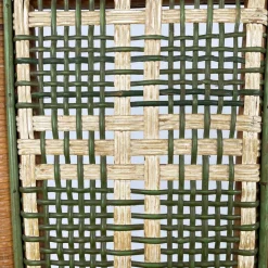 Pamono Italian Liberty Outdoor Chair in Rattan from Palazzo Falconi, 1890s Sale