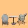 Pamono Italian Lord Yo Chairs and Lord Yi Square Table by Philippe Starck for Driade, 1990s, Set of 5 Sale