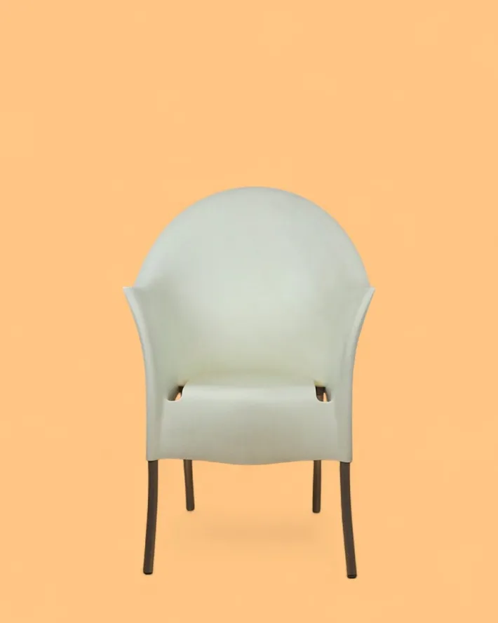 Pamono Italian Lord Yo Chairs and Lord Yi Square Table by Philippe Starck for Driade, 1990s, Set of 5 Sale