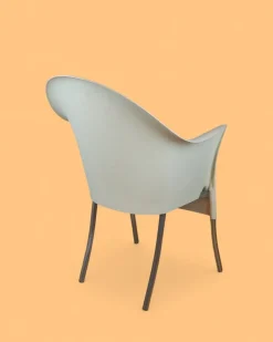 Pamono Italian Lord Yo Chairs and Lord Yi Square Table by Philippe Starck for Driade, 1990s, Set of 5 Sale