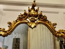 Pamono Italian Marble Top Console Table and Mirror Set, 1890s, Set of 2 Outlet