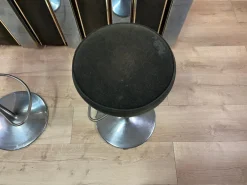 Pamono Italian Metal, Steel and Glass Bar Cabinet, 1960s, Set of 4 Hot