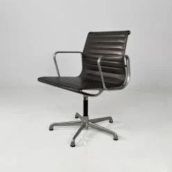 Pamono Italian Modern Leather Office Chair by Charles and Ray Eames for ICF, 1970s Best