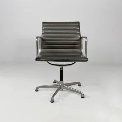 Pamono Italian Modern Leather Office Chair by Charles and Ray Eames for ICF, 1970s Best