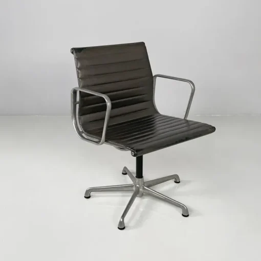 Pamono Italian Modern Leather Office Chair by Charles and Ray Eames for ICF, 1970s Best