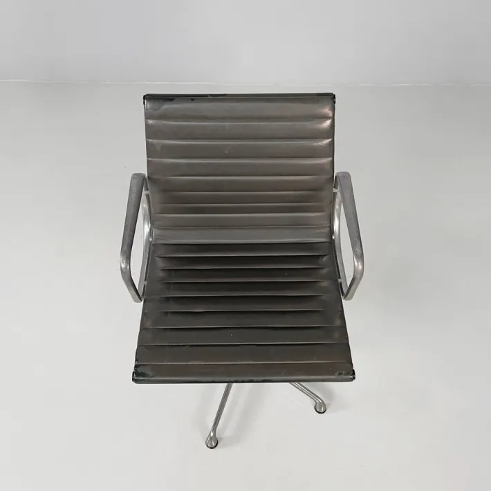 Pamono Italian Modern Leather Office Chair by Charles and Ray Eames for ICF, 1970s Best