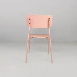Pamono Italian Modern Light Pink Metal and Plastic Chairs from Tomasucci, 2000s, Set of 4 Outlet