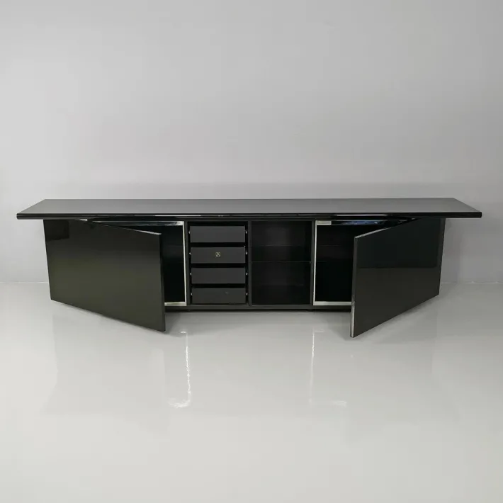 Pamono Italian Modern Sheraton Sideboard by Stoppino Acerbis for Acerbis, 1980s Clearance