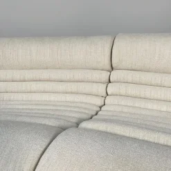 Pamono Italian Modern White Carrera Sofa attributed to De Pas, Durbino and Lomazzi for B&B Italia, 1970s Clearance