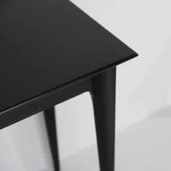 Pamono Italian Nightstands in Black Shellac Lacquer with Brass Pulls, 1950s, Set of 2 Sale